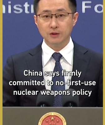 Chinese_mainland_reaffirms_no_first_use_nuclear_stance__urges_U_S__disarmament video poster