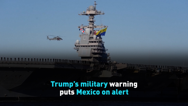 EMN6W7JPK9IB7X08Q3ZY - My Global News: Voices of a New Era Trump’s Military Threat Puts Mexico on High Alert video poster