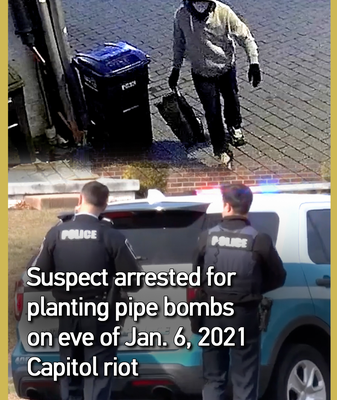 FBI_Arrests_Man_for_2021_Capitol_Riot_Pipe_Bomb_Plot video poster