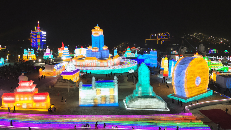 Changchun Ice and Snow World Unveils 1.56M㎡ Winter Wonderland