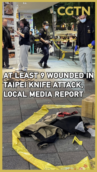 Knife_Attack_Near_Taipei_MRT_Injures_Nine__Suspect_Detained video poster
