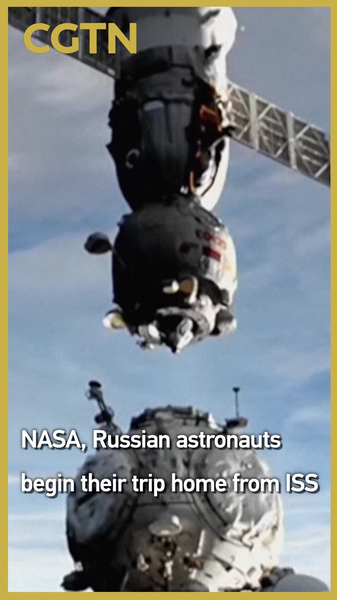 NASA_and_Roscosmos_Crew_Begin_Return_From_ISS_After_245_Days_in_Orbit video poster