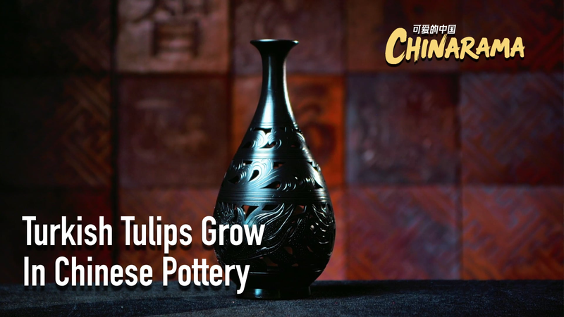 Turkiye’s Tulip Motif Blooms in Chinese Eggshell Black Pottery video poster