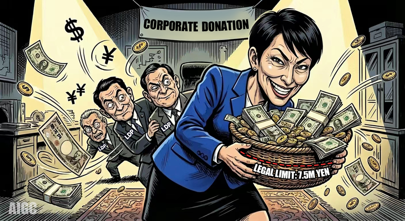 PM_Takaichi_Faces_Complaint_Over_Illegal_Corporate_Donation