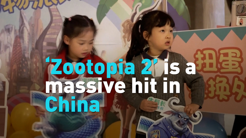 Chinese Mainland Accounts for Half of Zootopia 2’s Ticket Sales video poster