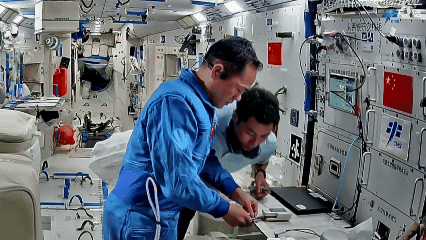 Shenzhou_21_Crew_Gears_Up_for_First_Spacewalk_from_Tiangong_Station