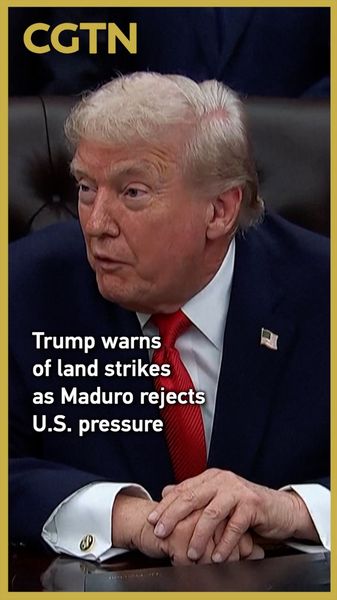 Trump_Signals_Possible_Land_Strikes_in_Venezuela_as_Maduro_Rejects_U_S__Pressure video poster