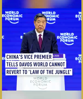 Chinese_vice_premier_warns_against__law_of_the_jungle__at_Davos video poster