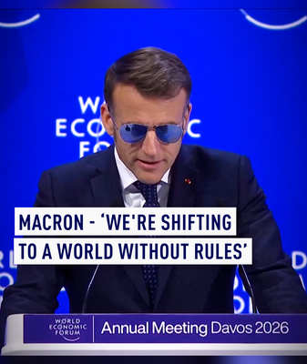 Macron_at_Davos__Respect_Over_Bullies__Rule_of_Law_Over_Brutality video poster